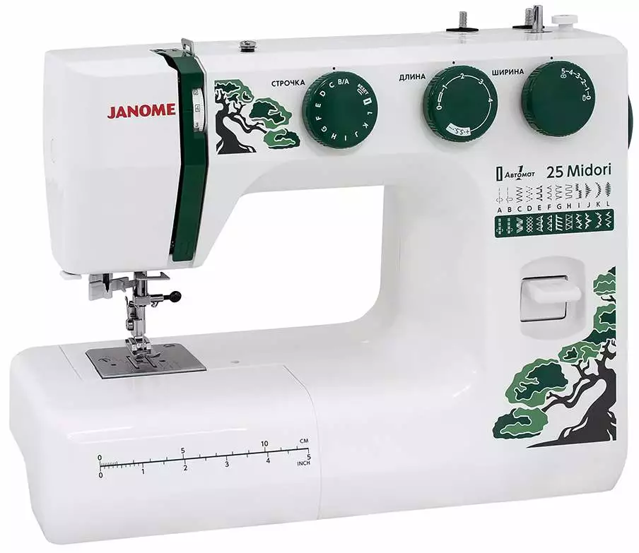 Швейна машина JANOME 25 Midori