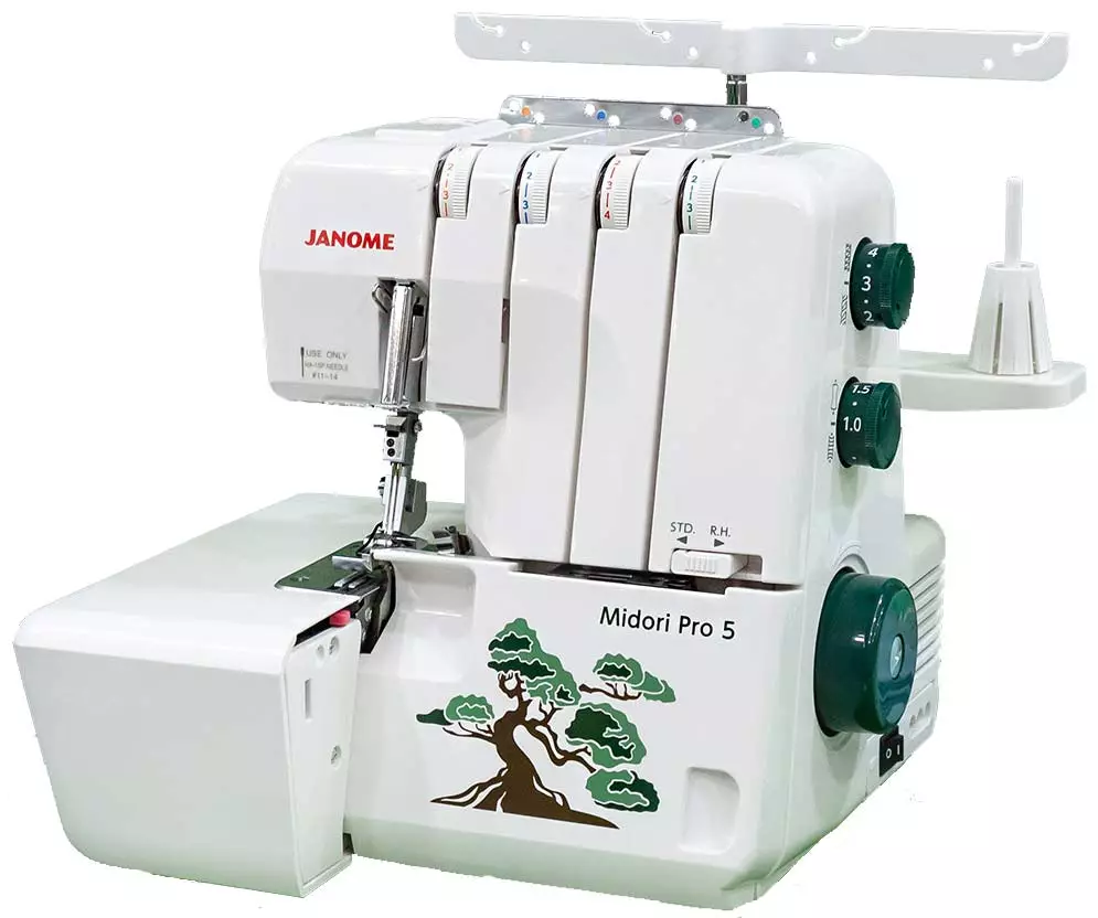 Оверлок JANOME Midori Pro 5