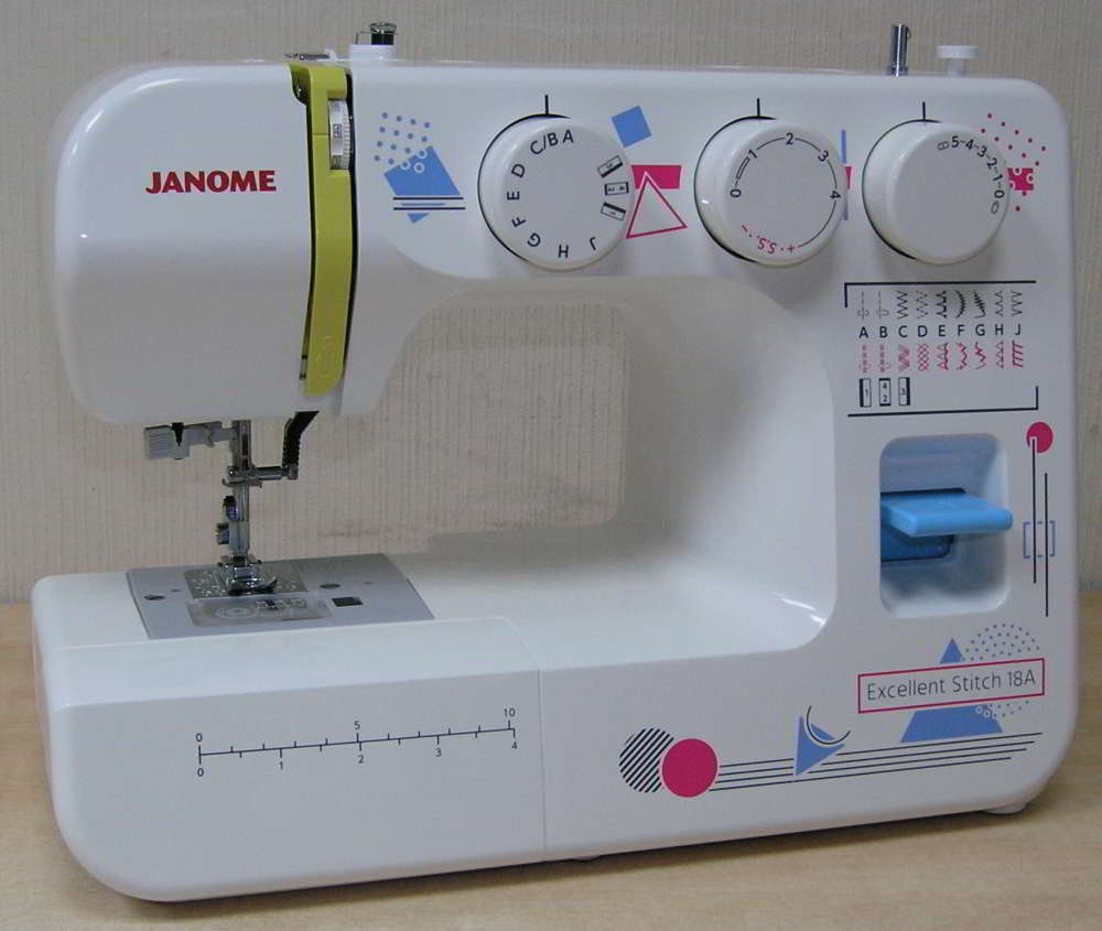 JANOME Excellent Stitch 18a Электромеханическая швейная машина