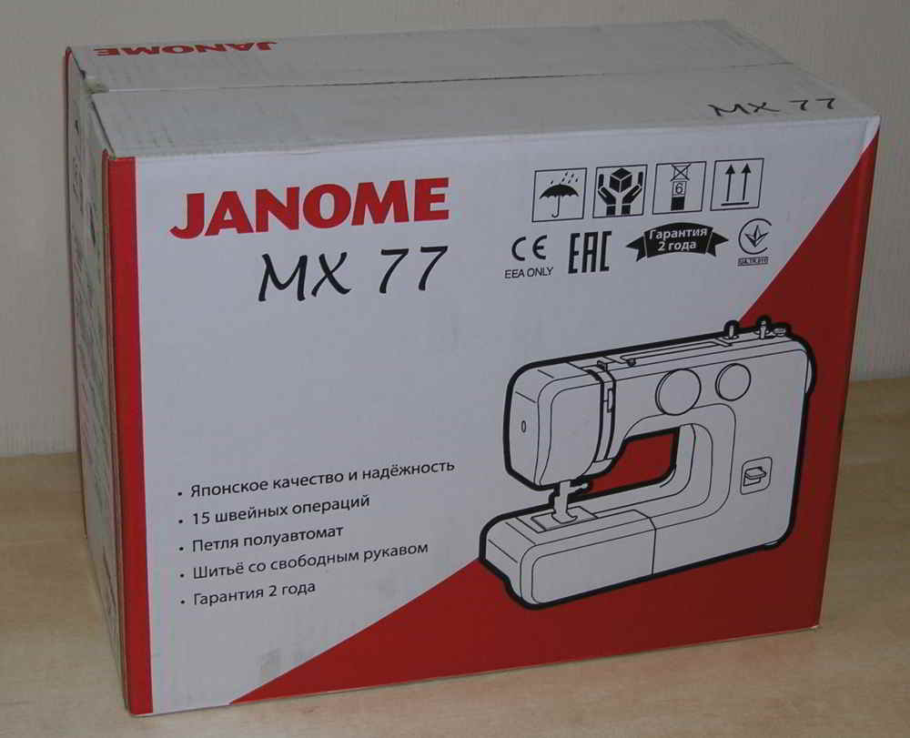 JANOME MX 77 Электромеханическая швейная машина