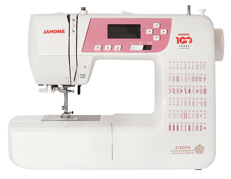 JANOME 3160 PG Anniversary Edition JANOME 3160 PG Anniversary Edition