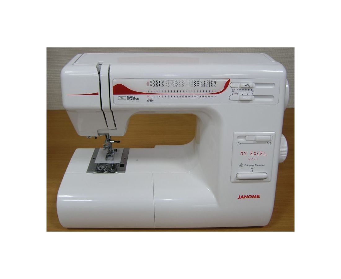 Janome my excel w23u обзор