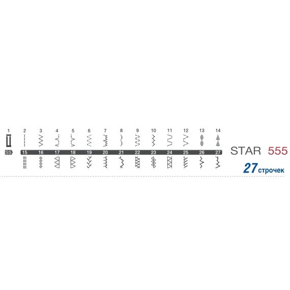 Швейна машина BROTHER Star 555