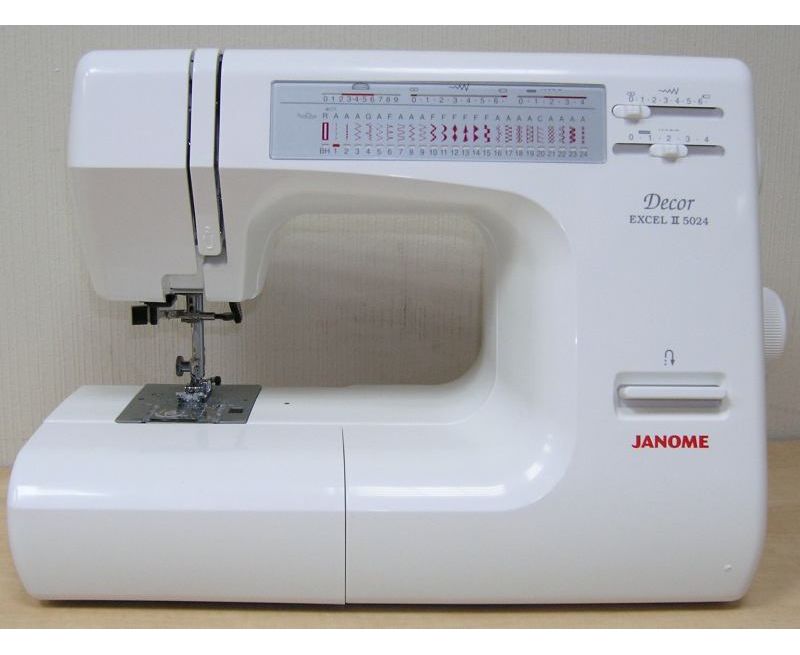 Janome 5024 decor excel инструкция по применению