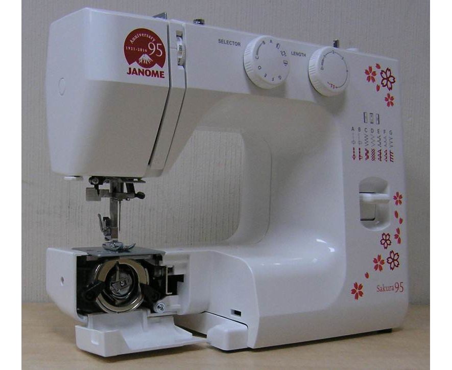 Janome sakura. Janome Sakura 95. Швейная машинка Janome Sakura 95. Нитевдеватель Janome Sakura 95. Швейная машинка Джаноме с сакурой.